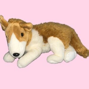 Boarder collie beanie buddy 12 inches dog plush stuffed animal